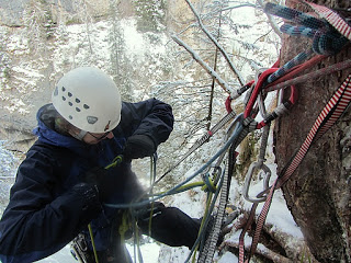 Cascata delle Attraversate viršuj.