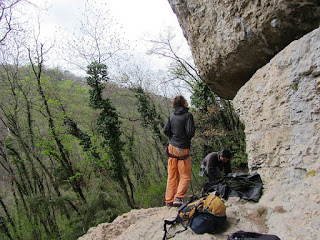 Philipas ir Mario ruošiasi lipti The Rings.