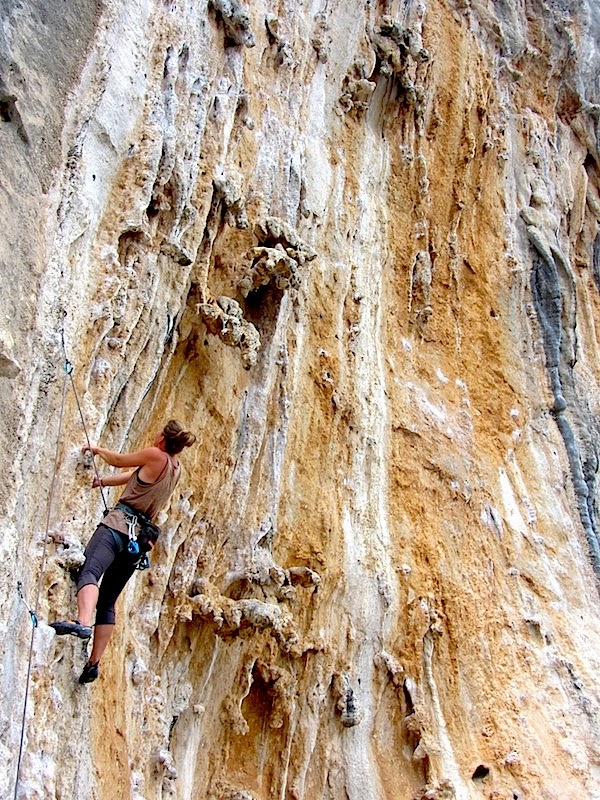 Vilija on Remember Wadi Rum (6c)