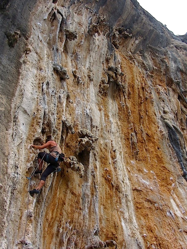 Vilija on Remember Wadi Rum (6c)