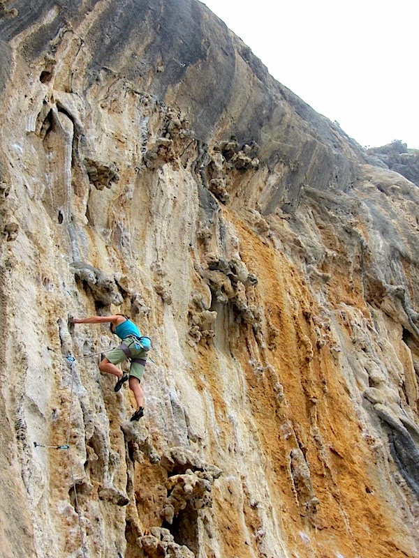 Laura on Remember Wadi Rum (6c)