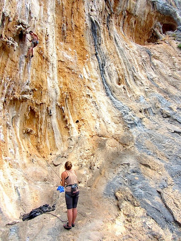 Martynas on Dafni (6c+)