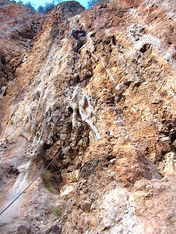 Saulė on Little Big Wall 7a+