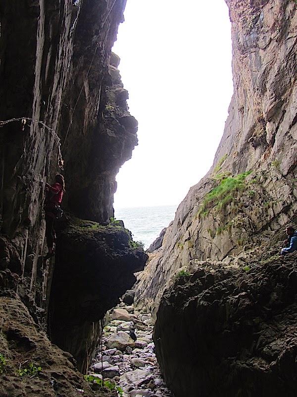 Anna on The Raven, 7a+