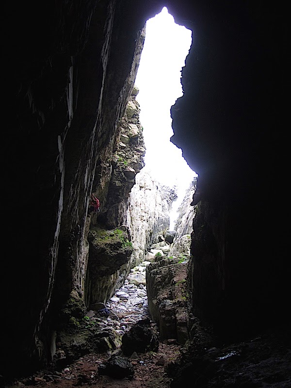 Anna on The Raven, 7a+