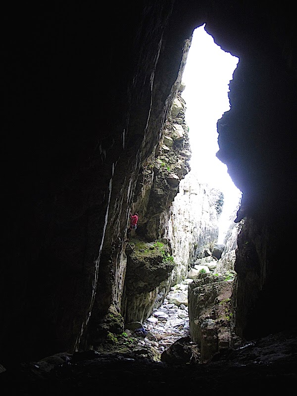 Anna on The Raven, 7a+