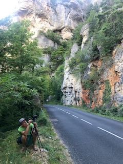 Martynas as a camera man