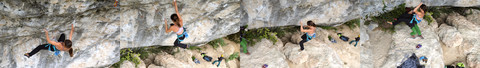 Laura flying from "Ils ont marche sur la tune" (7b)
