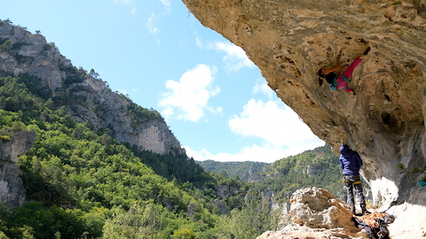 Laura on nasty "Gravies cimes" (7a)