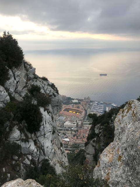 Monaco from our sleep place