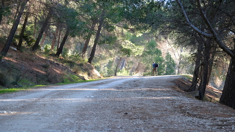 Approaching Escalera Arabe