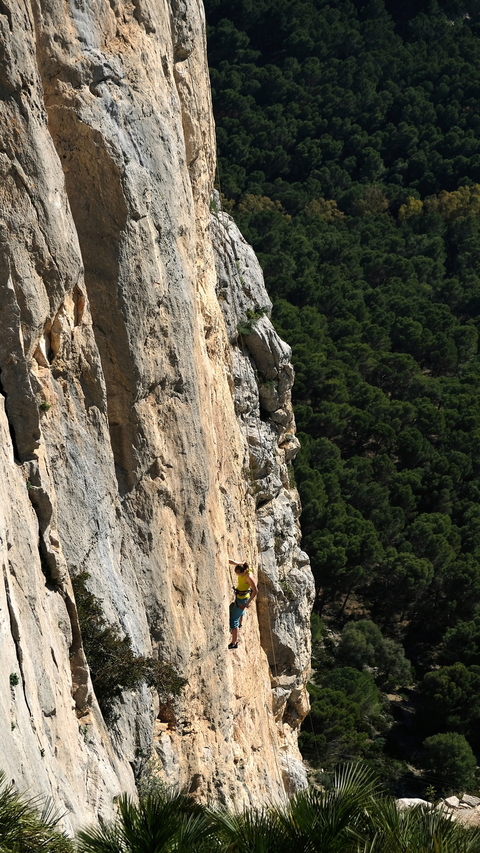 Saulė on "Diedro torpedol", 6c, Escalera Arabe