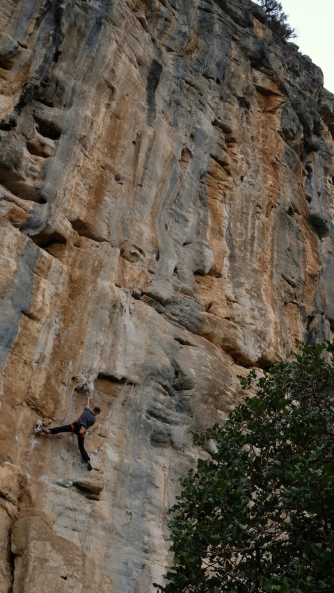 Gedas B. on "Life is sweet", 6c, Makinodromo