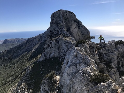 Me on Bernia ridge