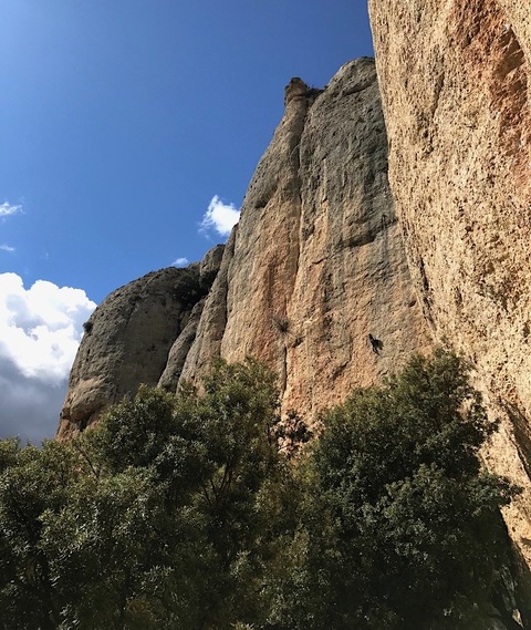 Vida onsighting "Rata Arraconada" (7a)