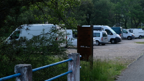 Van with friends