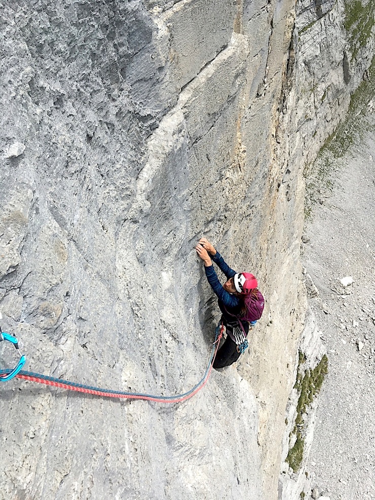 Very rare days of climbing during Summer 2019