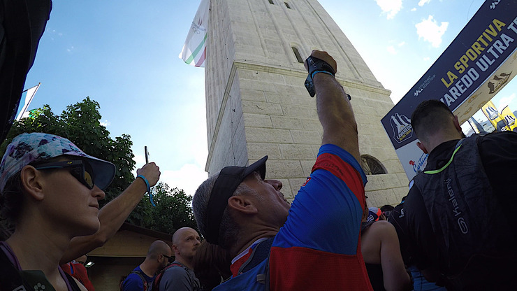 Excitement before Lavaredo Skyrace